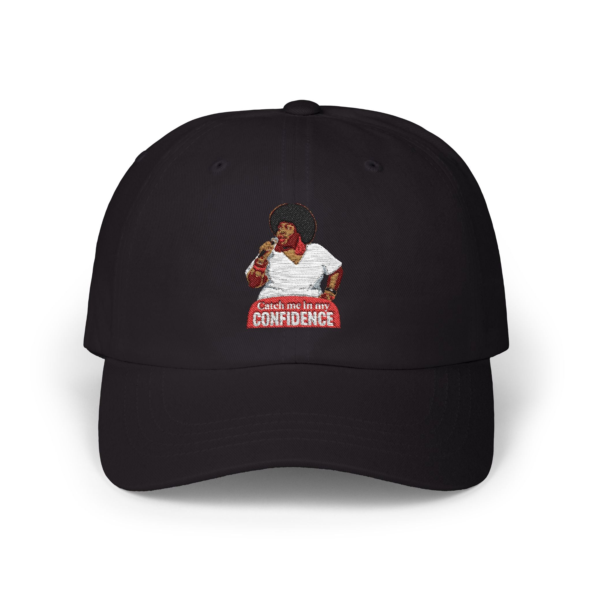 Confidence Dad Hat, Classic White Baseball Cap, Stylish Unisex Headwear, Adjustable Cotton Hat, The Ameya Taylor Experience